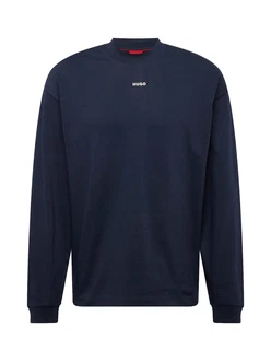 HUGO Sweatshirt 'Dapaso' (10248326) navy/weiß