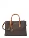 MICHAEL Michael Kors Ročna torbica 'RUTHIE'  svetlo rjava / temno rjava / zlata