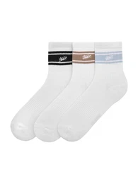 Socken hellblau / braun / schwarz / wei