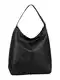 TOM TAILOR DENIM Torba za na rame 'Enrica'  crna