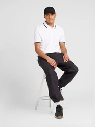 BOSS Poloshirt 'Parlay 190' schwarz/weiß