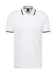 BOSS Poloshirt 'Parlay 190' schwarz/weiß