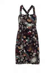 Šaty mix barev / černá