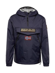 NAPAPIJRI Jacke 'RAINFOREST' blau/marine/dunkelrot/schwarz