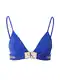 Calvin Klein Swimwear Bikini gornji dio  ecru/prljavo bijela / kraljevsko plava