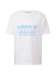 T-Shirt creme / hellblau / wei