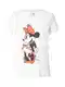 ONLY Majica 'MICKEY MINNIE'  rdeča / črna / bela