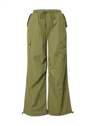 Cargo hlače 'Glenn' maslinasta
