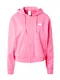 ADIDAS SPORTSWEAR Športna jopa na zadrgo  roza / bela
