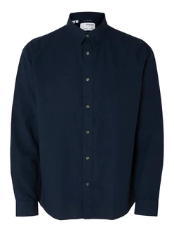 SELECTED HOMME Langarmhemd navy