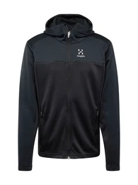 Haglfs Sweatjacke 'Lark' schwarz / wei