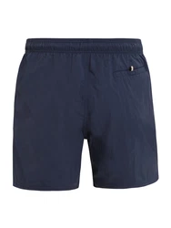 BOSS Badeshorts 'Octopus' marine/weiß