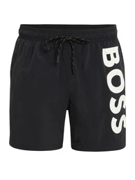 Badeshorts 'Octopus' schwarz / wei