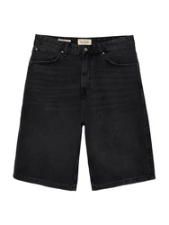 Pull&Bear Shorts schwarz