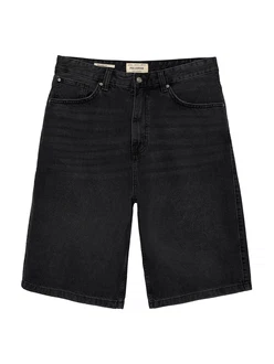 Pull&Bear Shorts schwarz