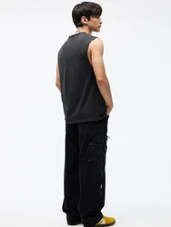 Pull&Bear Shirt Top schwarz