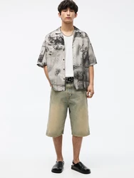 Pull&Bear Hemd grau/hellgrau/schwarz