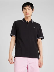 bugatti Poloshirt schwarz/wei