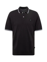 Poloshirt schwarz / wei