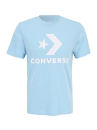 T-Shirt hellblau / wei