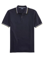 OLYMP Poloshirt Casual Dunkelblau
