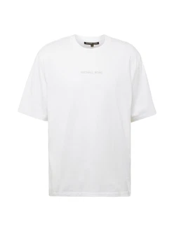 Michael Kors T-Shirt 'VICTORY' greige / weiß