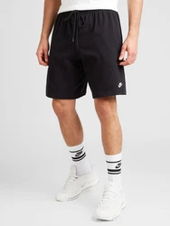 Nike Sportswear Shorts 'Club' schwarz/offwhite