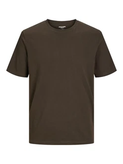 Jack & Jones T-Shirt JJEORGANIC BASIC TEE SS O-NECK NOOS dunkelbraun Jack & Jones T-Shirt JJEORGANIC BASIC TEE SS O-NECK NOOS dunkelbraun