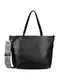 TOM TAILOR Shopper torba 'Palina'  crna