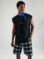 HUGO Shirt 'Navertz' blau/schwarz