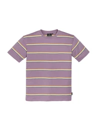 T-Shirt pueblo / pastellgrn / dunkelgrn / lila