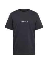 Jordan T-Shirt 'Air' schwarz/offwhite