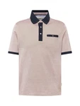 bugatti Poloshirt navy/orange/weiß
