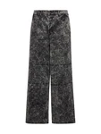WEEKDAY Hose 'Micha' grau/schwarz
