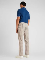 bugatti Hose beige/blau/braun