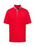 bugatti Poloshirt blaumeliert/rot