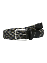 VANZETTI Gürtel beige/marine/opal/oliv