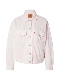 LEVI'S Prijelazna jakna '90s Trucker' roza / crvena / bijela