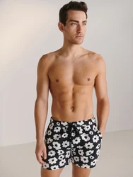 Guido Maria Kretschmer Men Badeshorts Gabriel schwarz/weiß