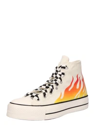 Sneaker 'Chuck Taylor All Star Lift' beige / gelb / dunkelorange / schwarz