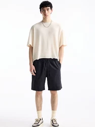 Pull&Bear Shorts schwarz