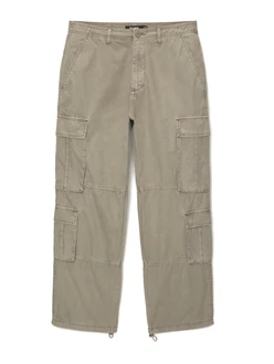 Pull&Bear Hose taupe
