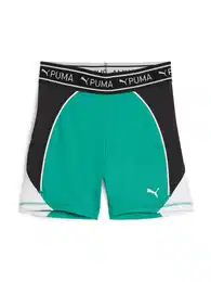 Sportske hlače 'Train Strong 5' zelena / crna / bijela
