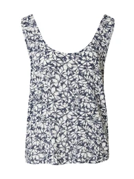 Bluza 'MENNY' tamno plava / prljavo bijela