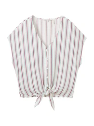 Halenka smaragdová / tmavě fialová / meruňková / offwhite