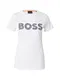 BOSS Majica  mornarska / bela