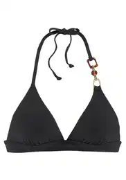 Bikini gornji dio 'Yves' boja pijeska / smeđa / crna