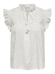 Bluza 'ONLReva' prljavo bijela