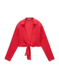 Bluza crvena / lubenica roza