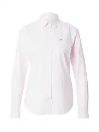 Bluza pastelno roza / bijela